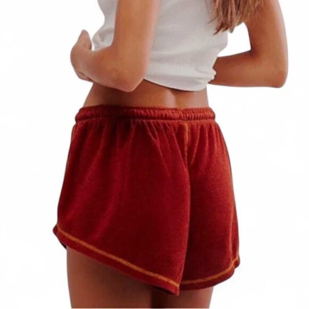 New Free People Gimme More Arabian Spice Terracotta Shorts XS NWOT - Picture 5 of 10